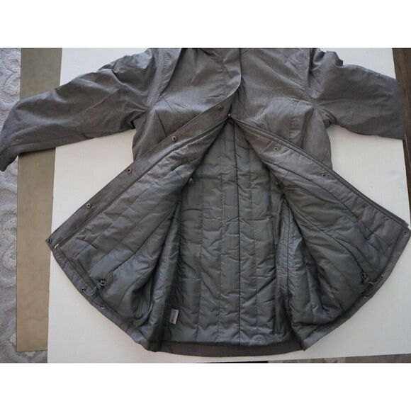 The Vermont Country Store 5762VCS Women's Sz M Gray Frost Fighter Parka - Picture 9 of 13